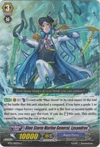 Blue Storm Marine General Lysandros (15083) [BT15] - Cardfight Vanguard Single