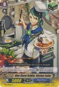 Blue Storm Soldier Kitchen Sailor (15094) [BT15] - Cardfight Vanguard Single