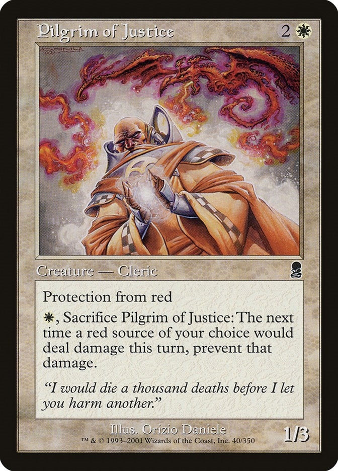 Pilgrim of Justice (40) [ODY] - MTG Single