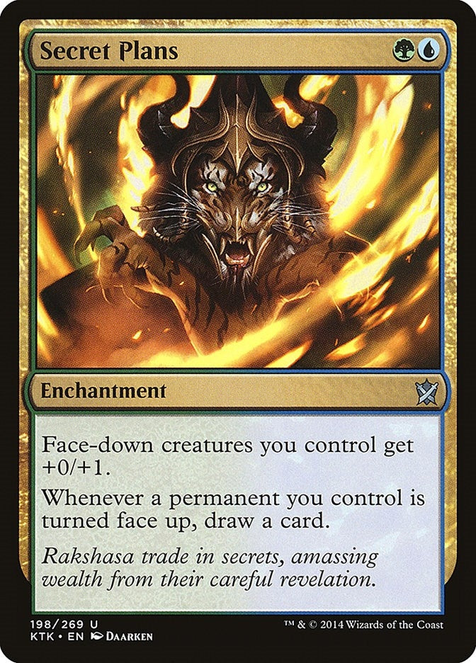 Secret Plans (198) [KTK] - MTG Single