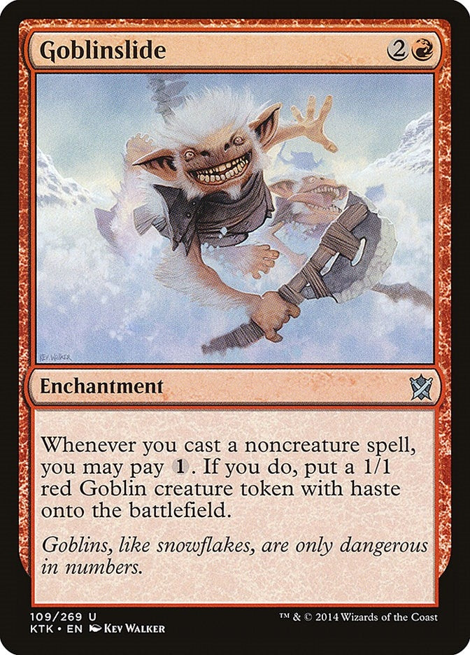 Goblinslide (109) [KTK] - MTG Single