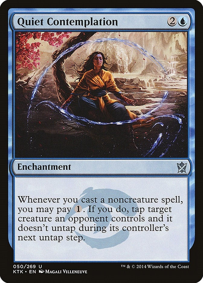 Quiet Contemplation (50) [KTK] - MTG Single