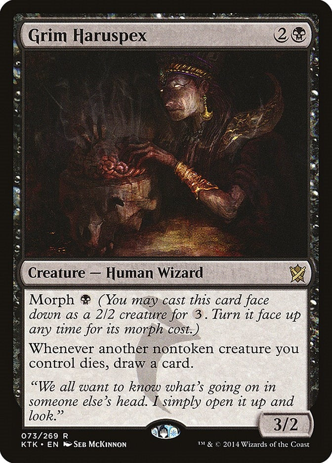 Grim Haruspex (73) [KTK] - MTG Single