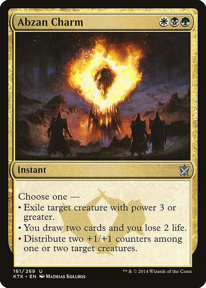 Abzan Charm (161) [KTK] - MTG Single