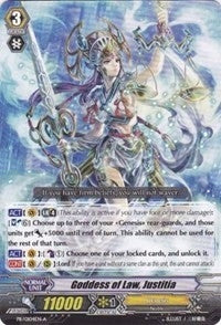 Goddess of Law Justitia (A) (104) [PR] - Cardfight Vanguard Single