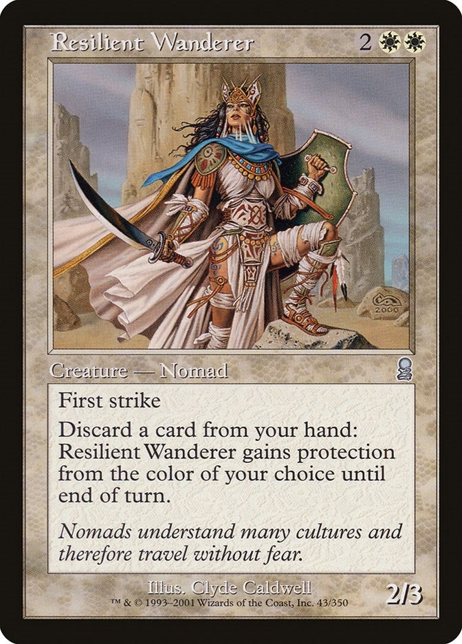Resilient Wanderer (43) [ODY] - MTG Single