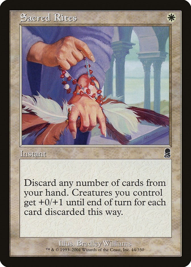 Sacred Rites (44) [ODY] - MTG Single