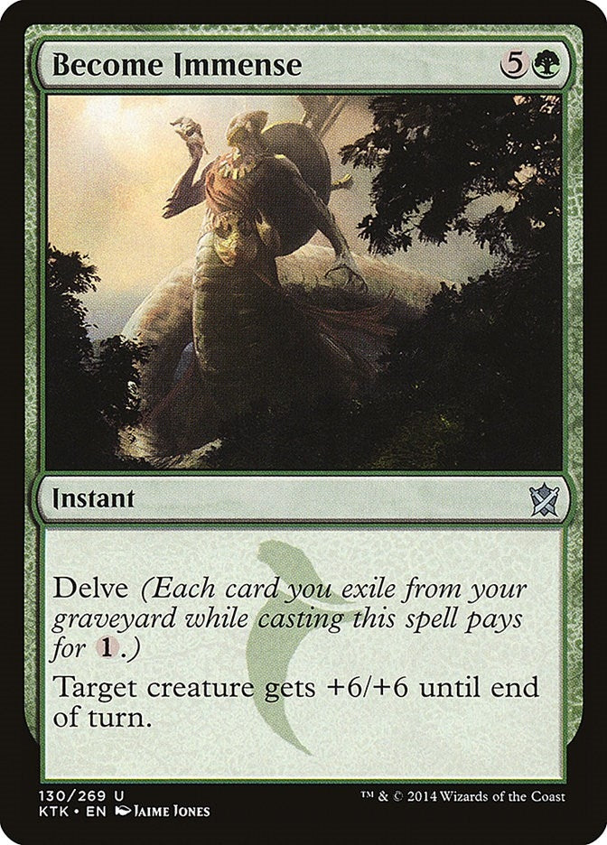 Become Immense (130) [KTK] - MTG Single