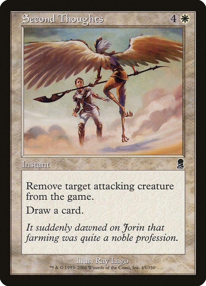 Second Thoughts (45) [ODY] - MTG Single