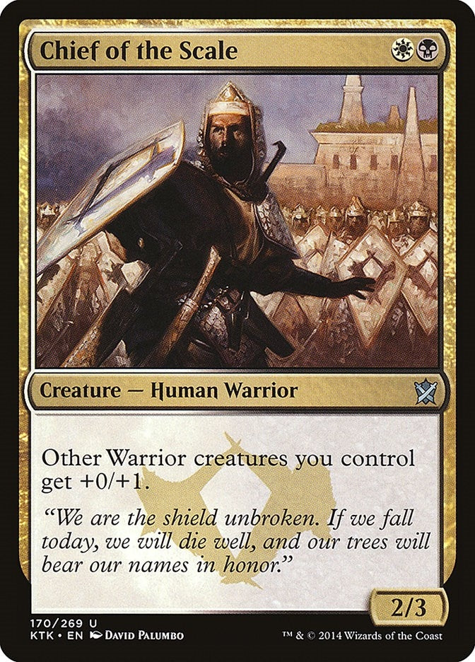 Chief of the Scale (170) [KTK] - MTG Single