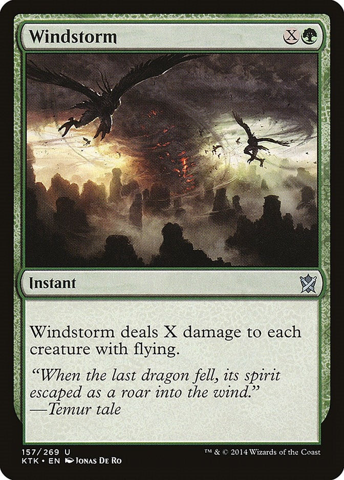 Windstorm (157) [KTK] - MTG Single