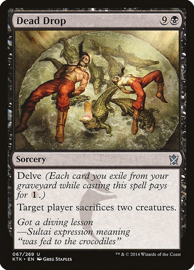 Dead Drop (67) [KTK] - MTG Single