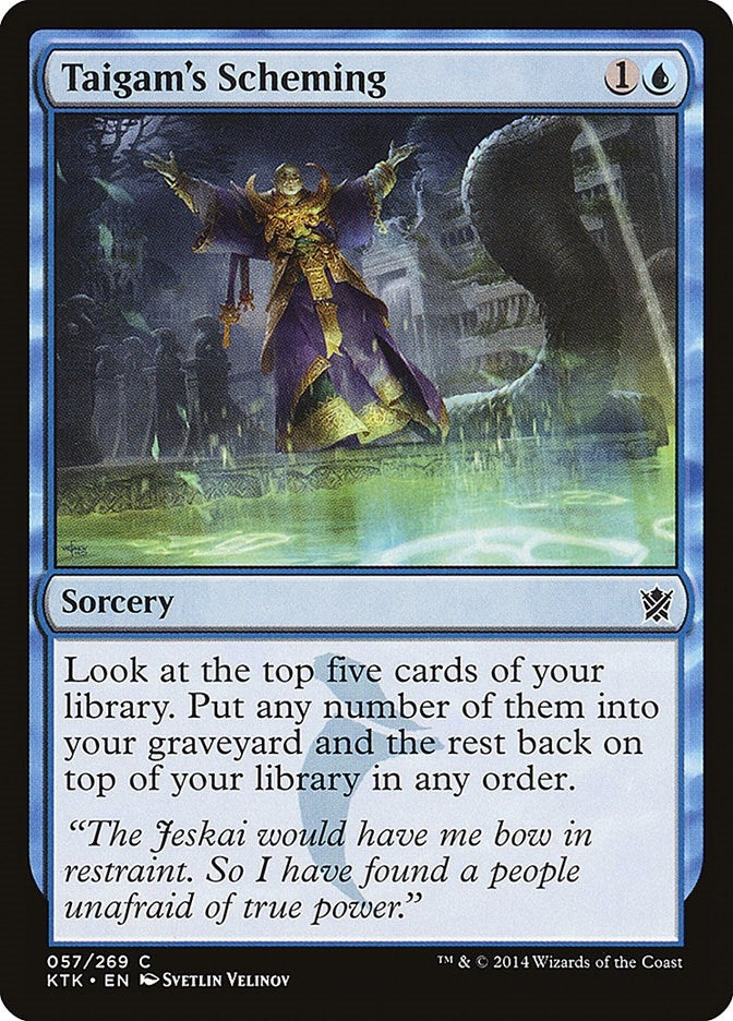Taigam’s Scheming (57) [KTK] - MTG Single
