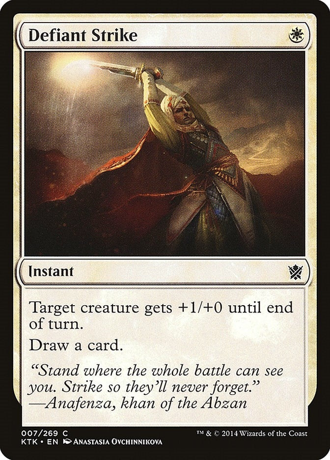 Defiant Strike (7) [KTK] - MTG Single