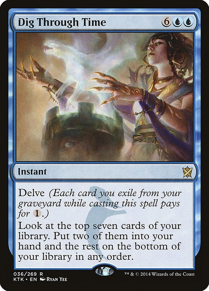 Dig Through Time (36) [KTK] - MTG Single
