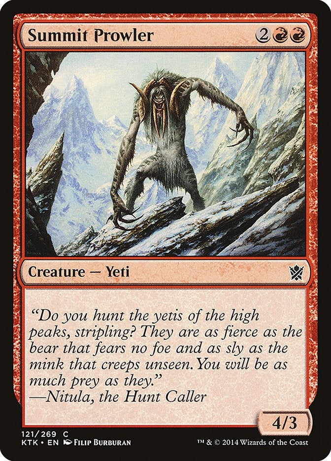 Summit Prowler (121) [KTK] - MTG Single