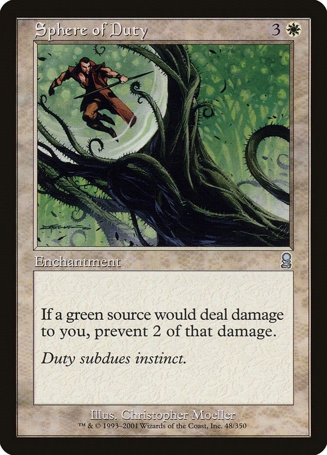 Sphere of Duty (48) [ODY] - MTG Single