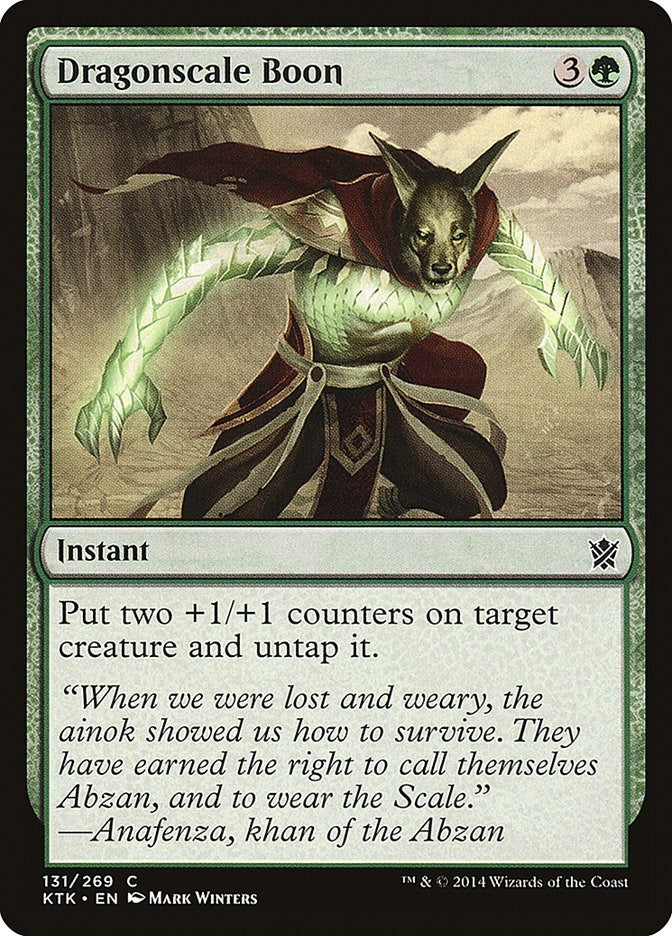 Dragonscale Boon (131) [KTK] - MTG Single