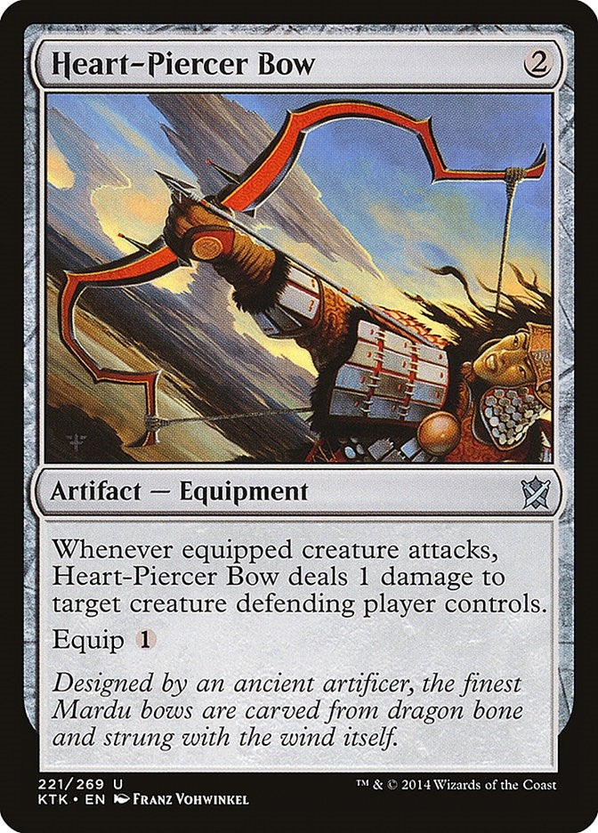 Heart-Piercer Bow (221) [KTK] - MTG Single