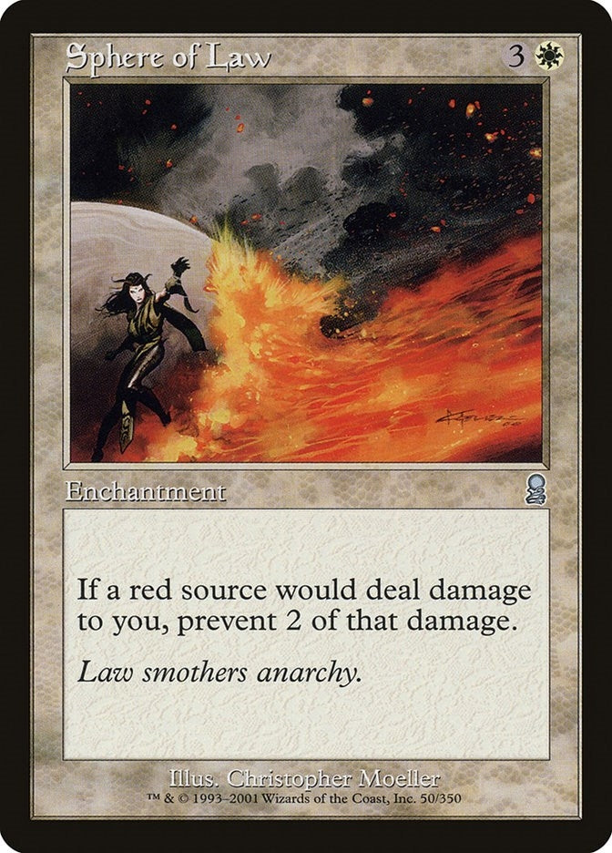 Sphere of Law (50) [ODY] - MTG Single
