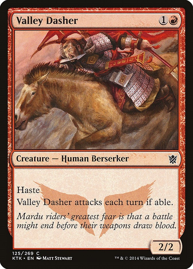 Valley Dasher (125) [KTK] - MTG Single
