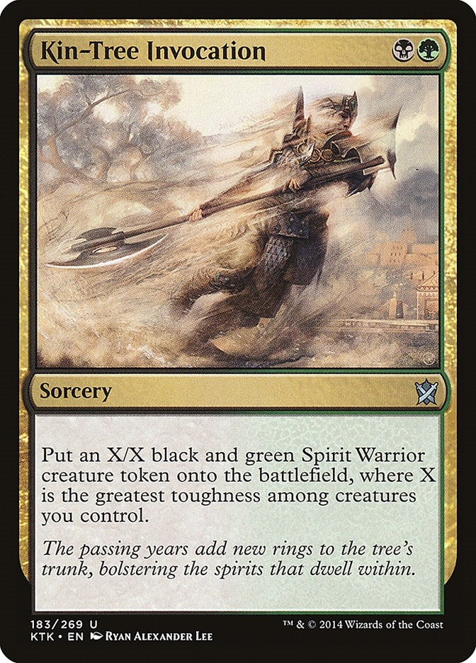 Kin-Tree Invocation (183) [KTK] - MTG Single