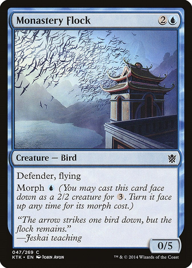 Monastery Flock (47) [KTK] - MTG Single
