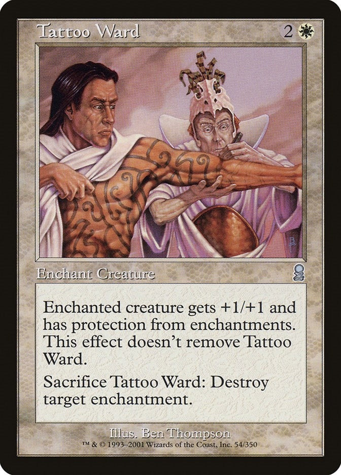Tattoo Ward (54) [ODY] - MTG Single