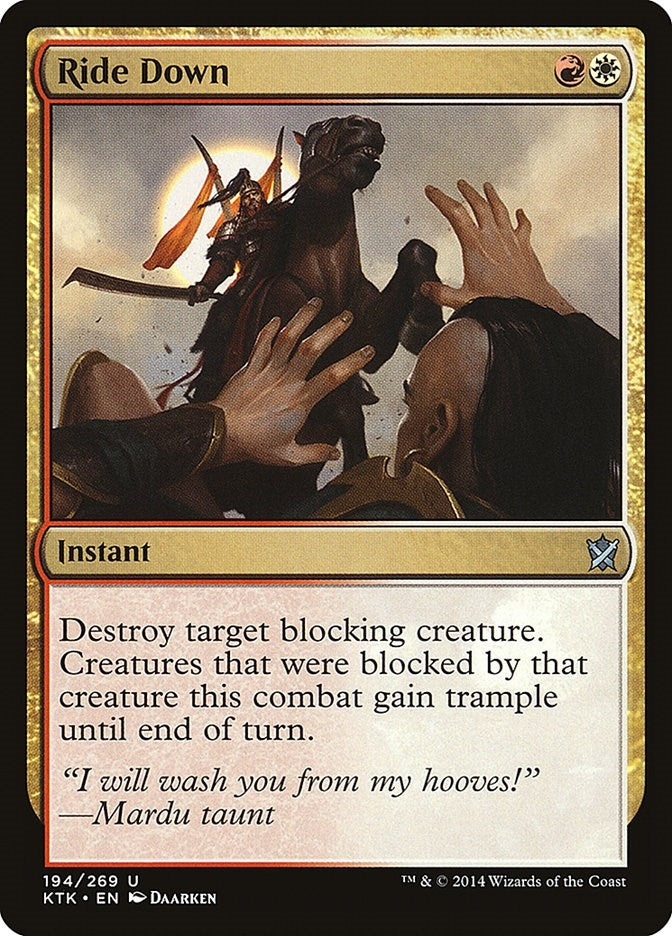 Ride Down (194) [KTK] - MTG Single