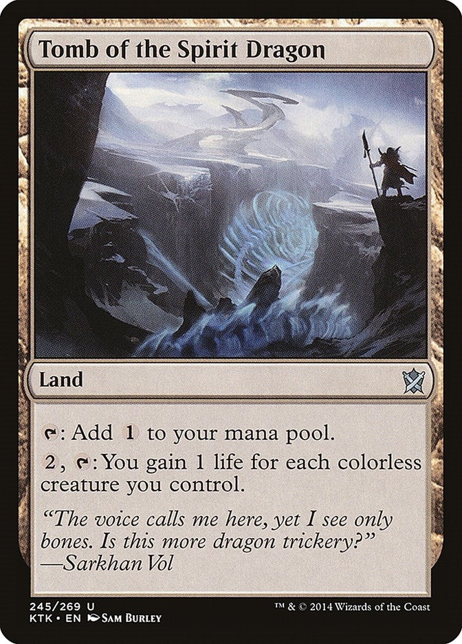 Tomb of the Spirit Dragon (245) [KTK] - MTG Single