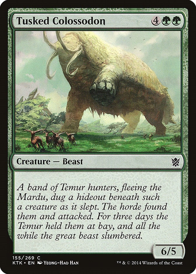 Tusked Colossodon (155) [KTK] - MTG Single