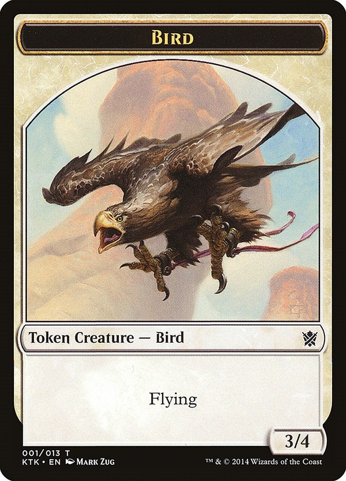 Bird Token (0) [KTK] - MTG Single