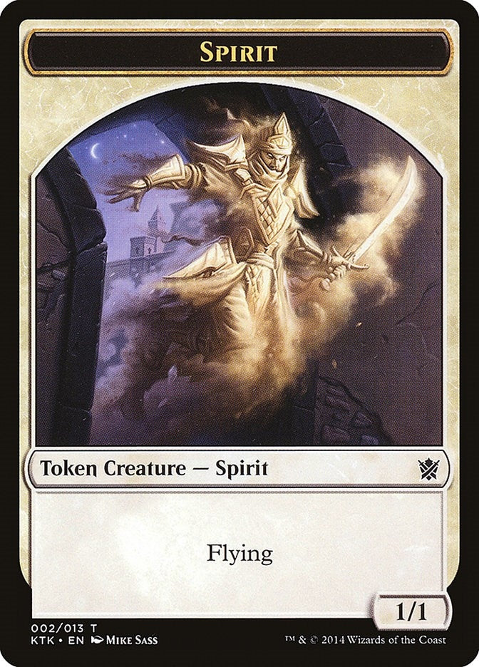 Spirit Token (0) [KTK] - MTG Single