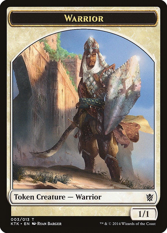 Warrior Token (003) (0) [KTK] - MTG Single