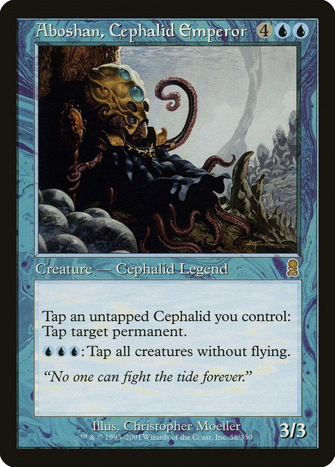 Aboshan Cephalid Emperor (58) [ODY] - MTG Single