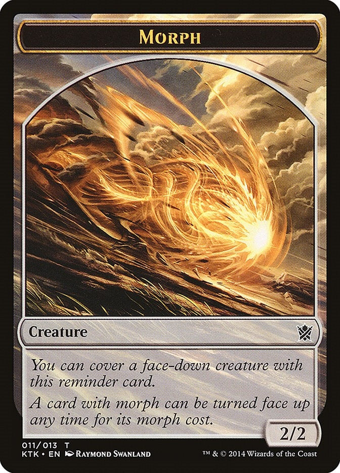 Morph Token (0) [KTK] - MTG Single