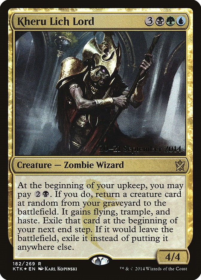 Kheru Lich Lord (182) [PRE] - MTG Single