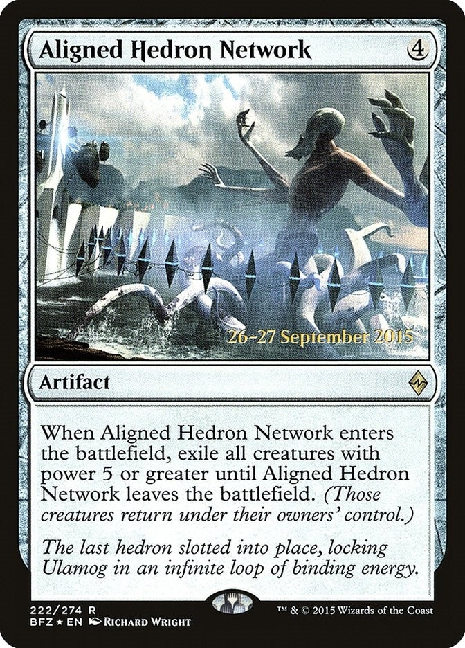 Aligned Hedron Network (222) [PRE] - MTG Single
