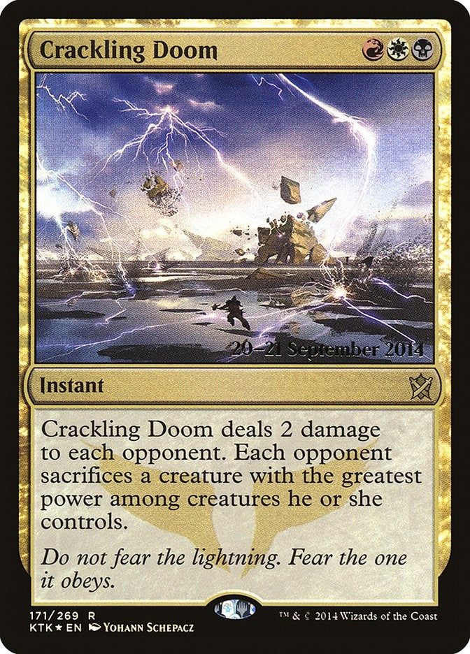Crackling Doom (171) [PRE] - MTG Single