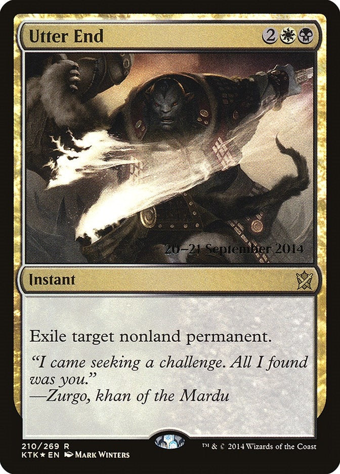 Utter End (210) [PRE] - MTG Single