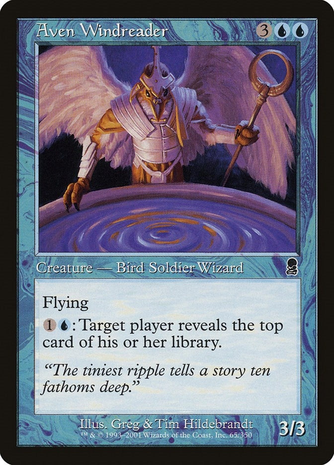 Image for Aven Windreader (65) (Odyssey) - Magic: The Gathering