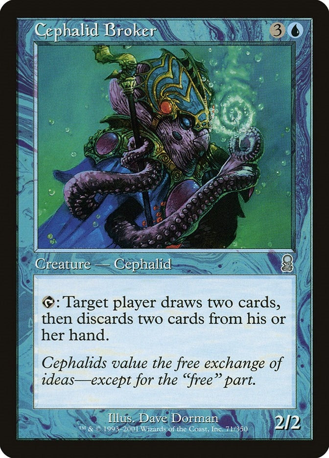 Cephalid Broker (71) [ODY] - MTG Single