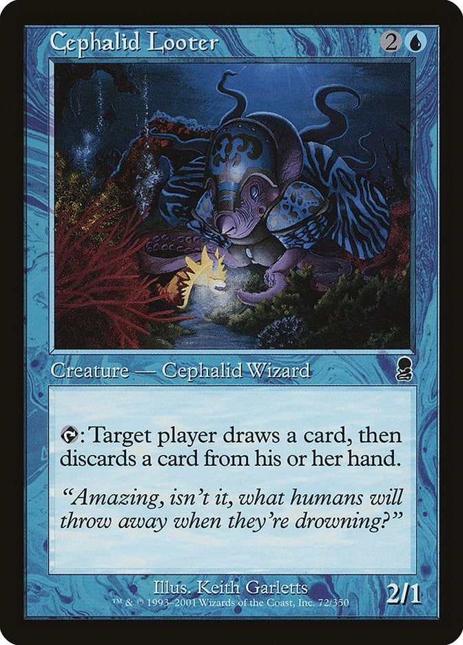 Cephalid Looter (72) [ODY] - MTG Single
