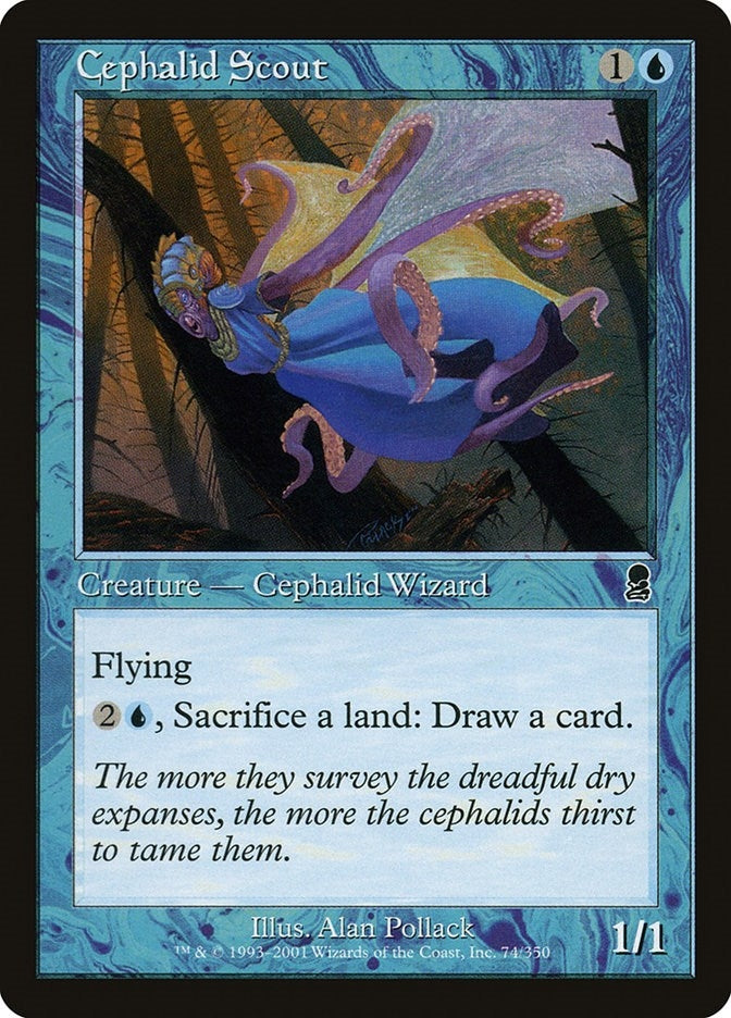 Cephalid Scout (74) [ODY] - MTG Single