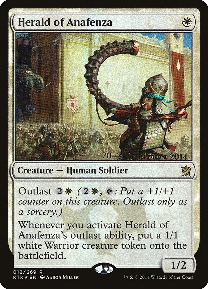 Herald of Anafenza (12) [PRE] - MTG Single