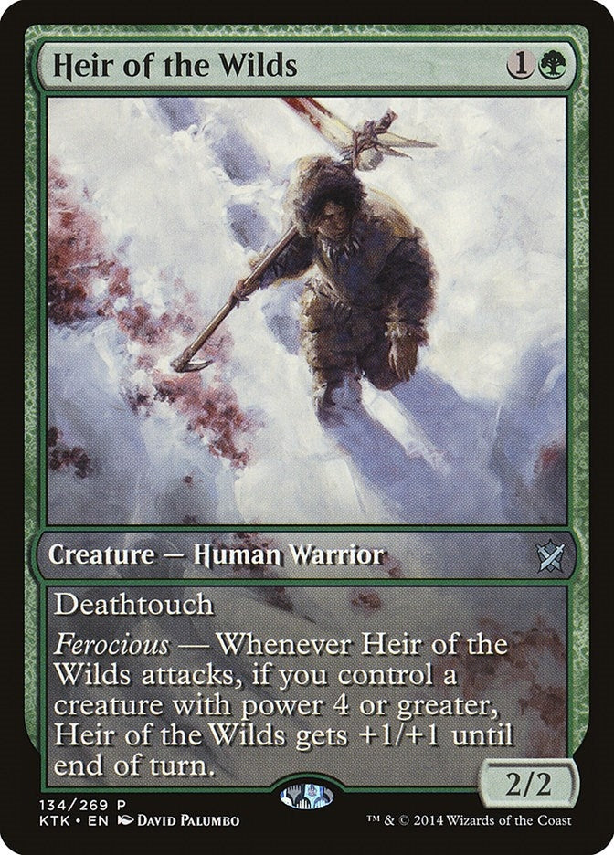 Heir of the Wilds (134) [GAME] - MTG Single