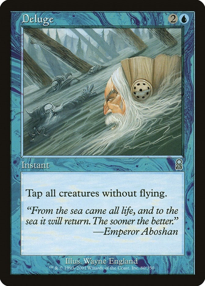 Deluge (80) [ODY] - MTG Single