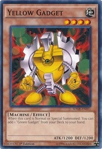 Yellow Gadget (11) (SDGR) - YuGiOh Single