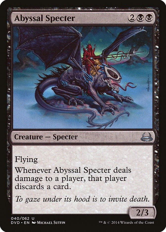 Abyssal Specter (40) [DD3] - MTG Single