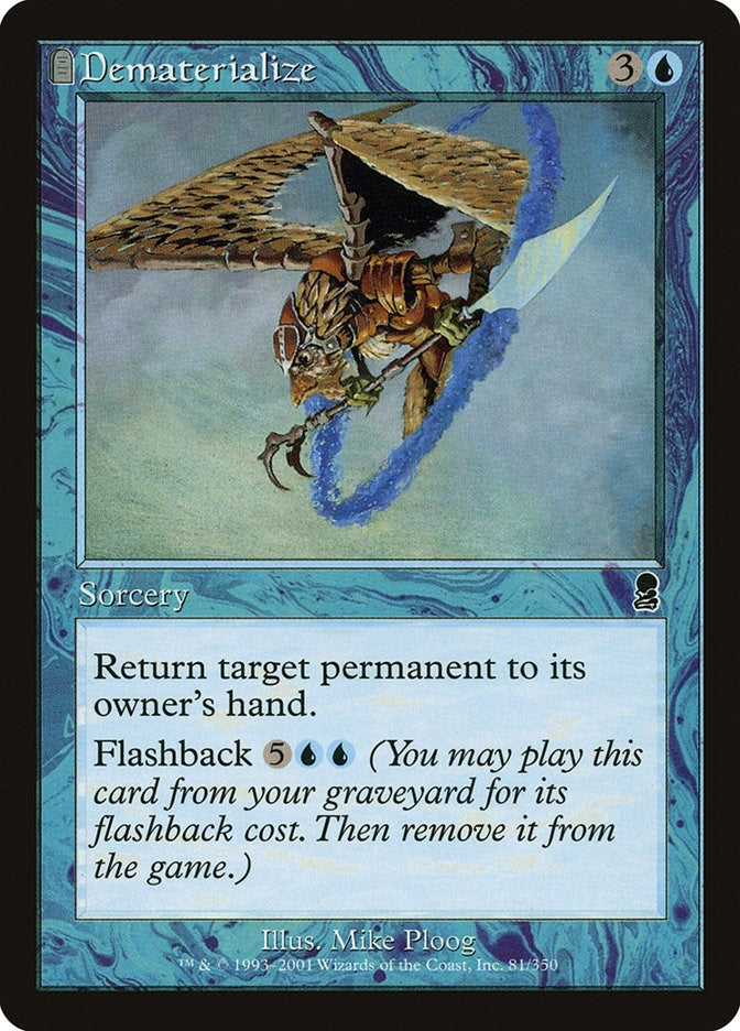Dematerialize (81) [ODY] - MTG Single